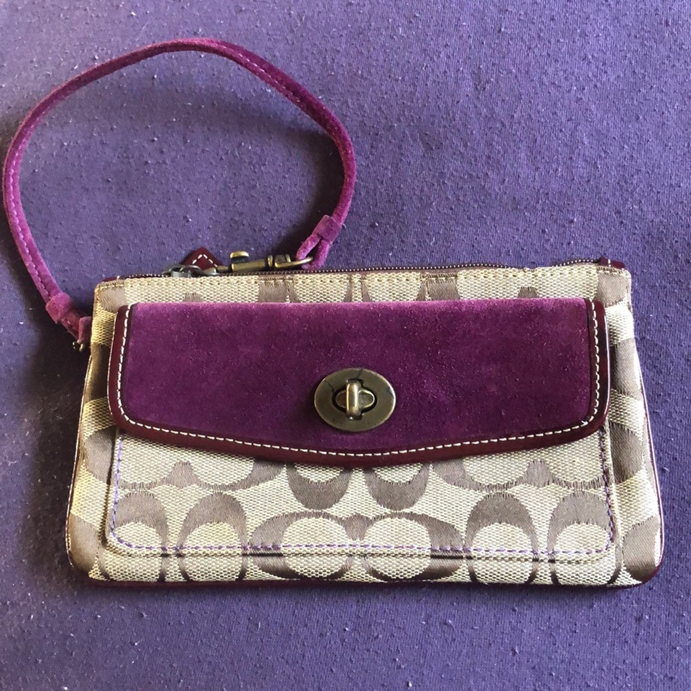 Coach wristlet